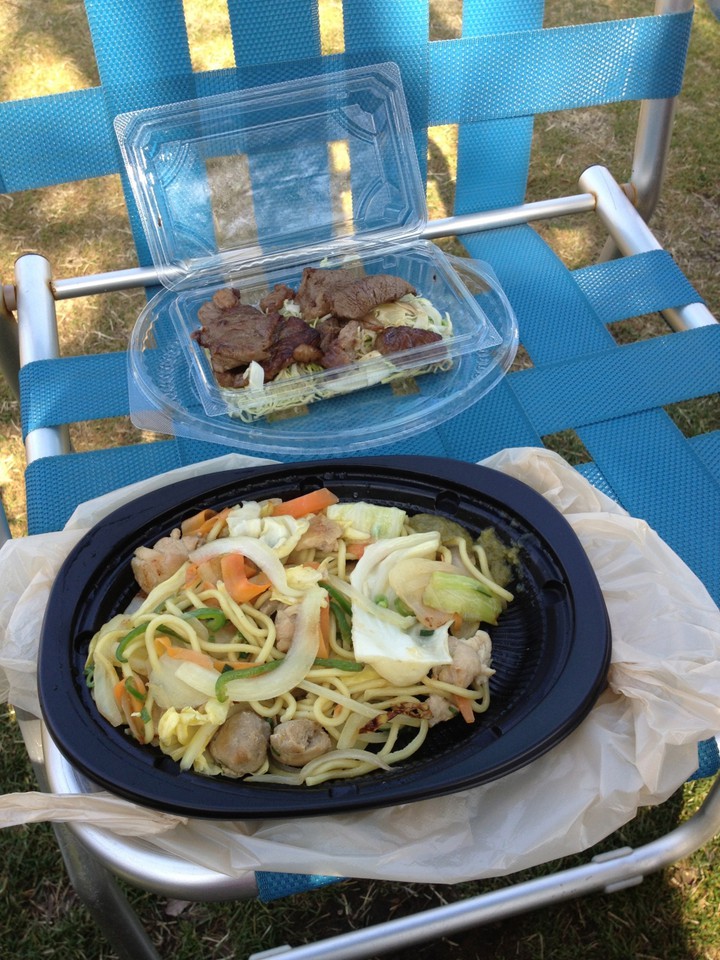 宮崎牛と柚子胡椒焼きそば