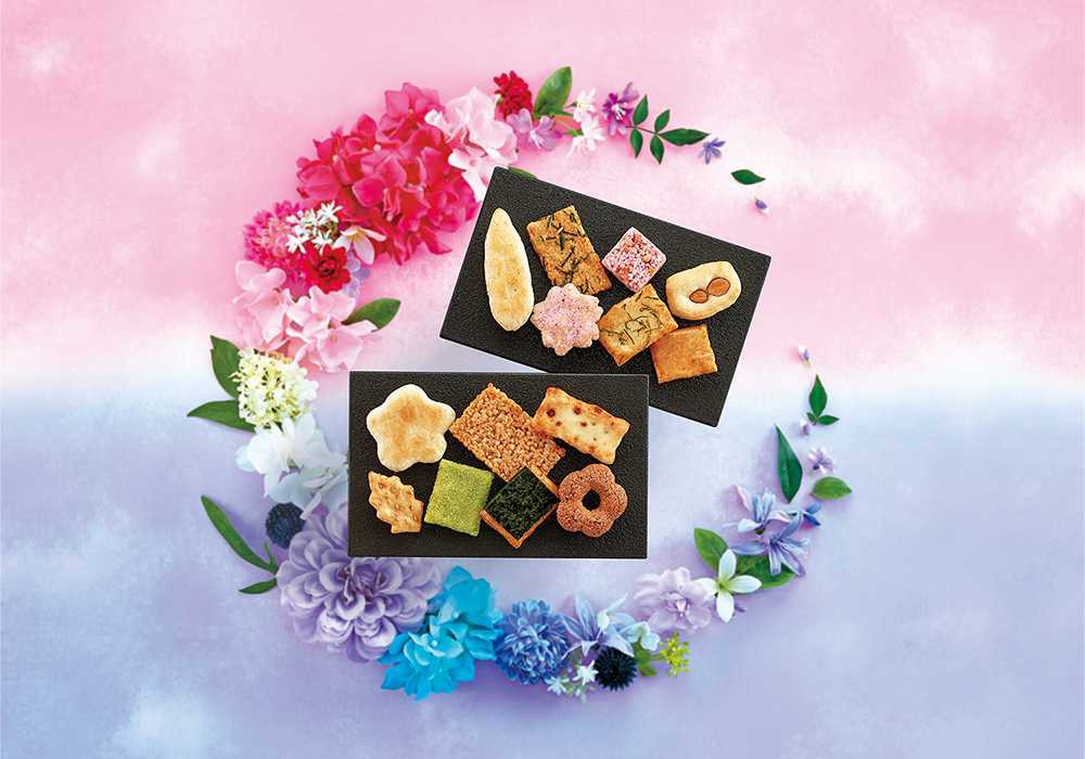 中央軒煎餅の看板商品、花色しおんの画像