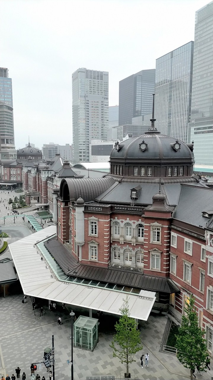 KITEE東京6階屋上庭園から