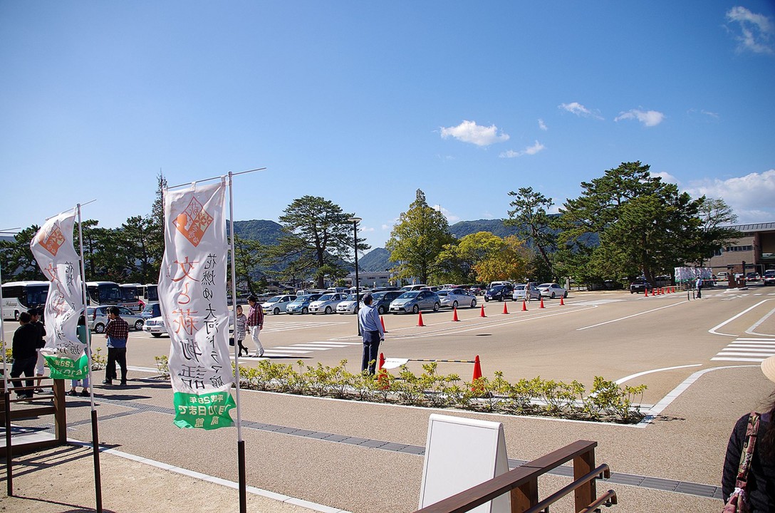 駐車場の様子です。