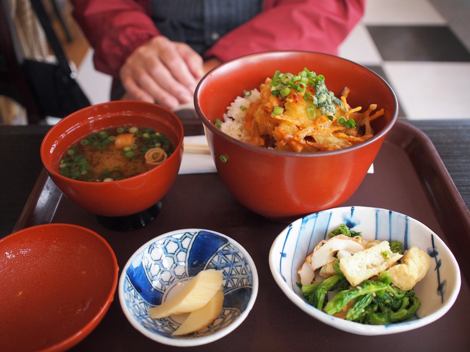 魚菜天丼セット
