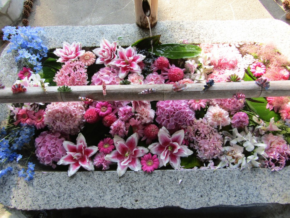 花手水