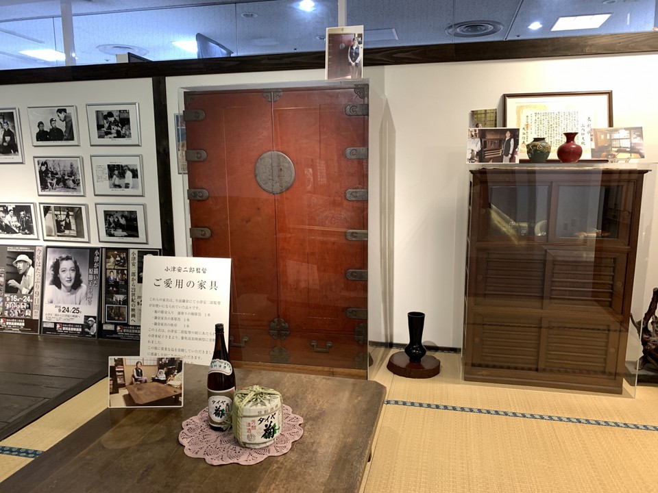 小津記念コ－ナ－展示