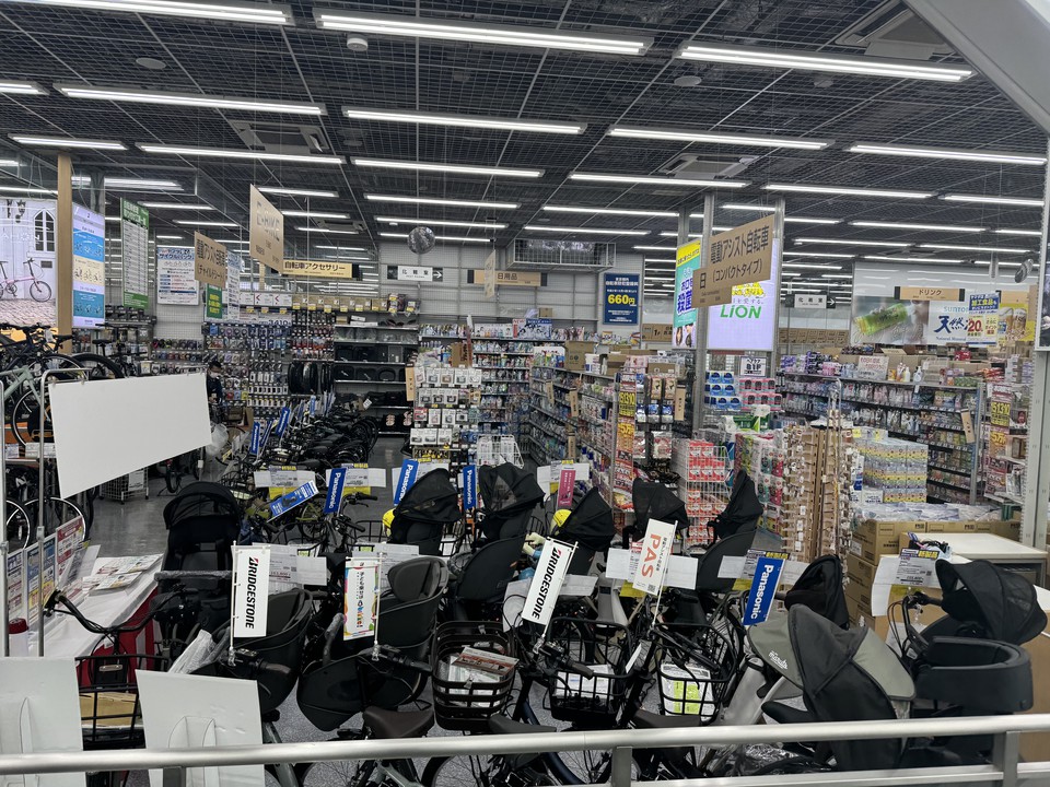 LABIの店内の電化製品売り場