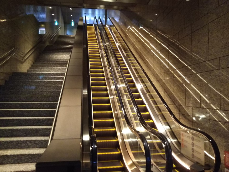 最近できたと思われる大手町駅からのアクセスルート