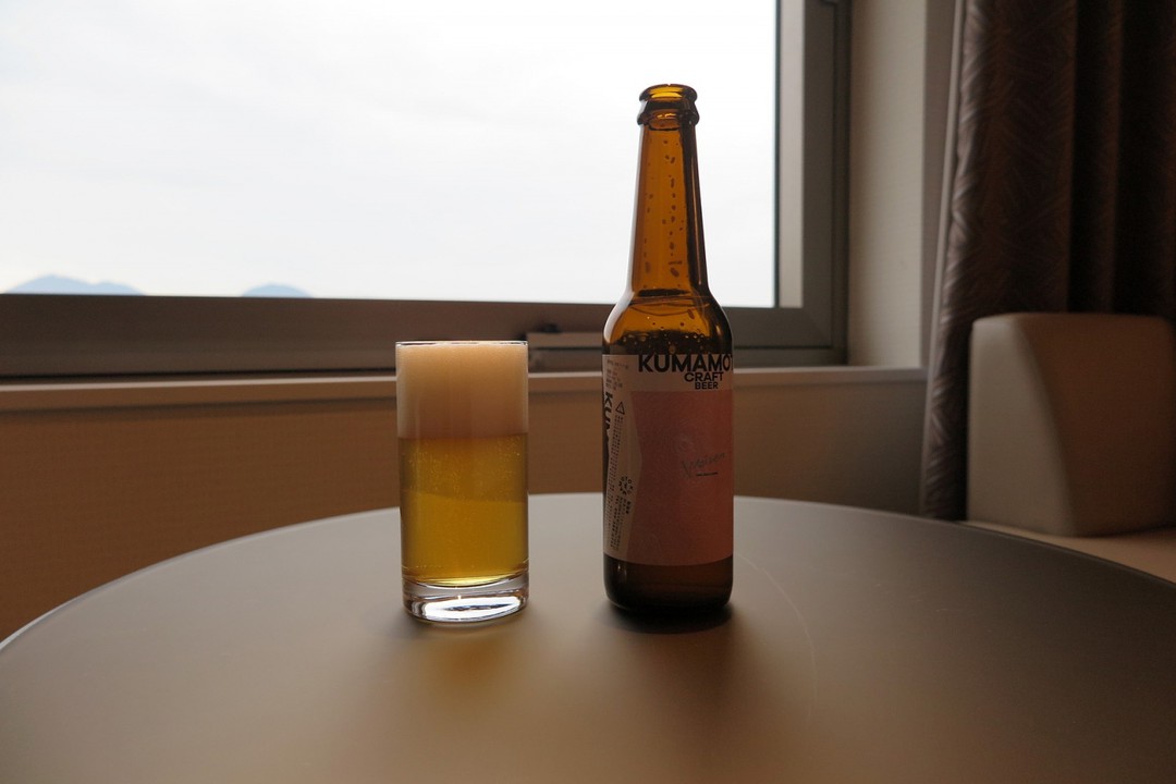熊本の地ビールを購入、ホテルで楽しみました