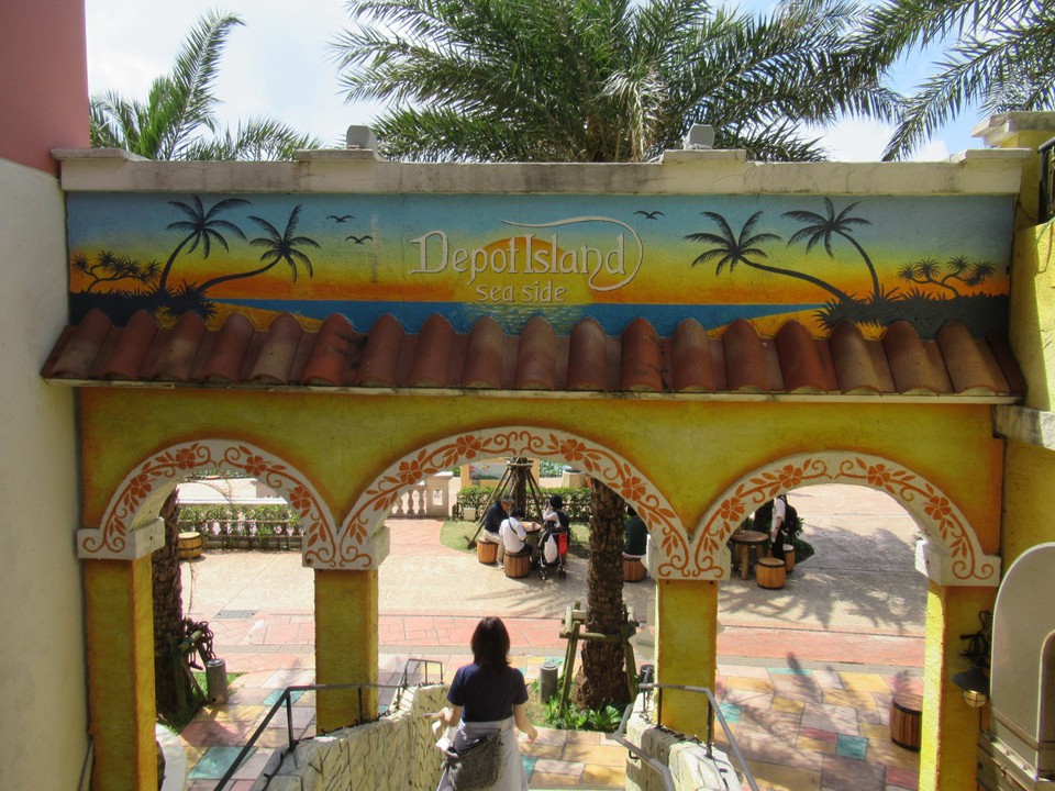 シーサイドの建物