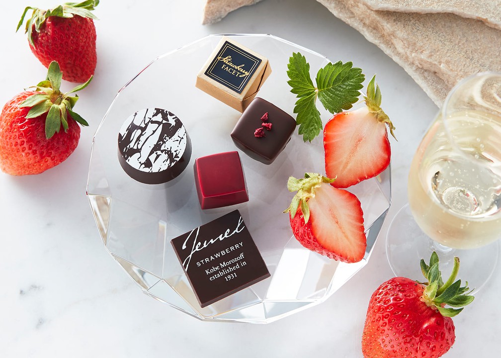 バレンタインにぴったりの豪華なチョコレートセット