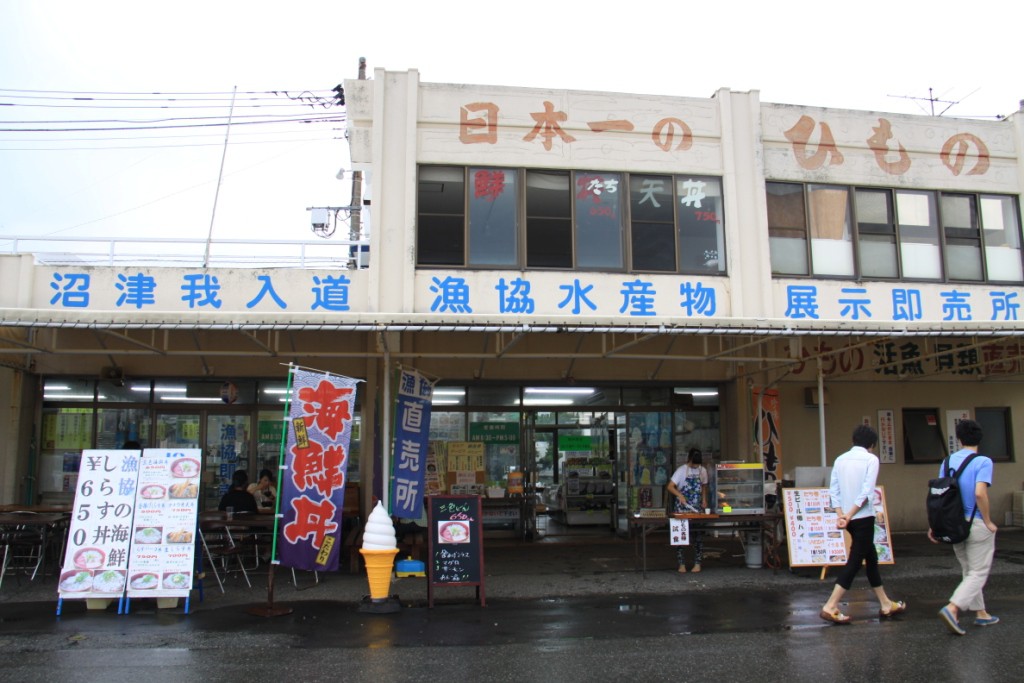 観光遊覧船乗り場のあたりです