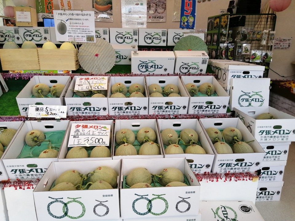 販売されていたメロン