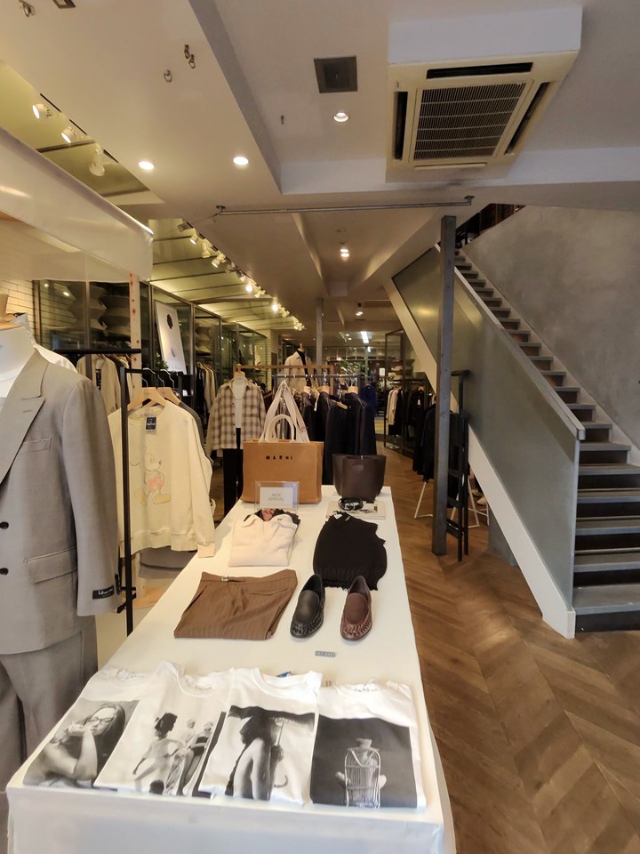 店内の売り場