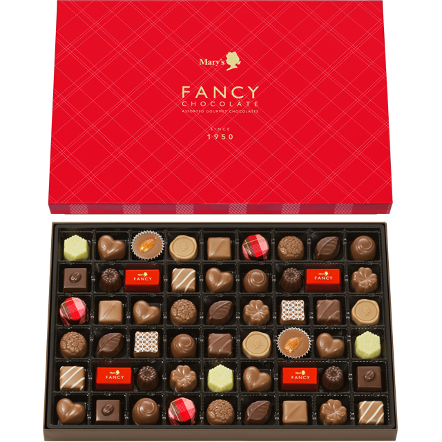 メリーチョコレートのあらゆるチョコレートの画像。