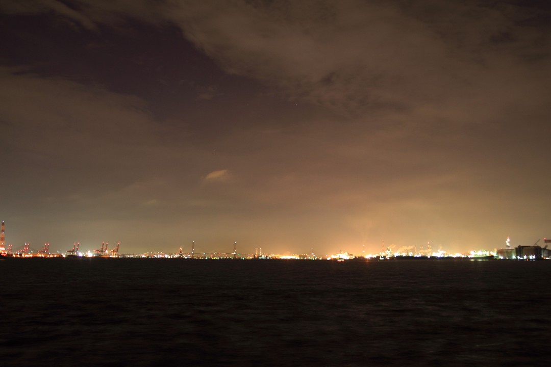 名古屋方面の夜景