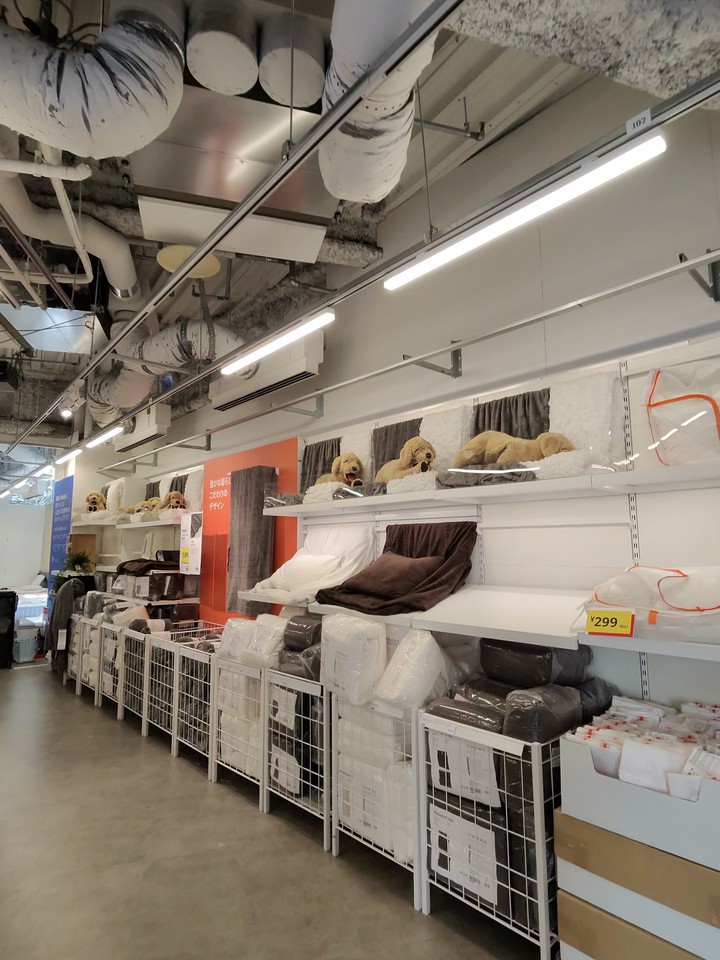 IKEAの店内の様子