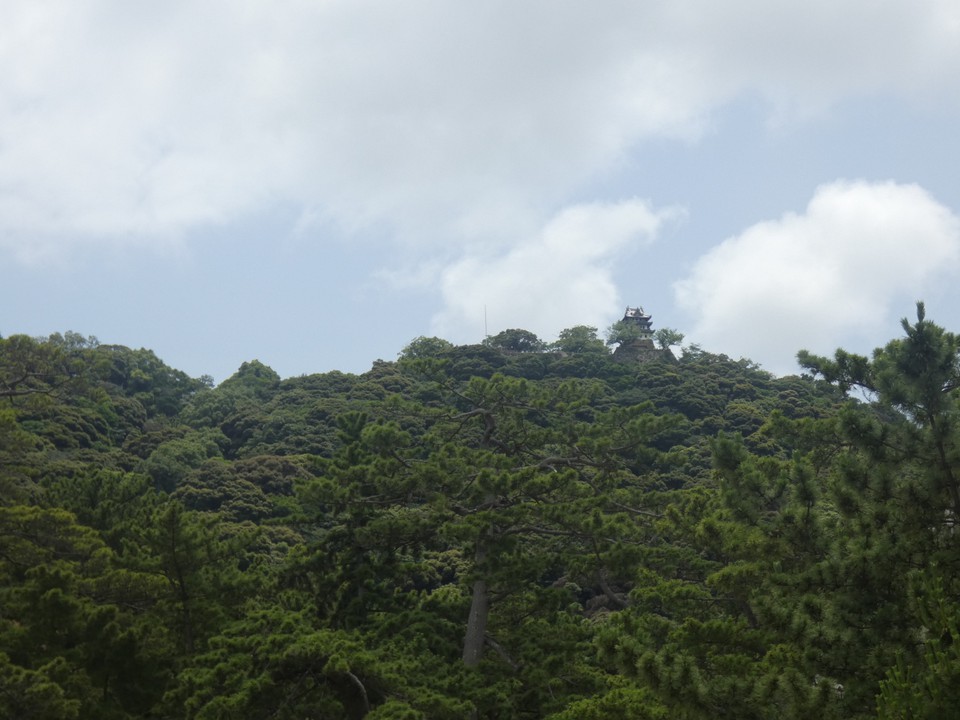 三熊山山上の洲本城跡