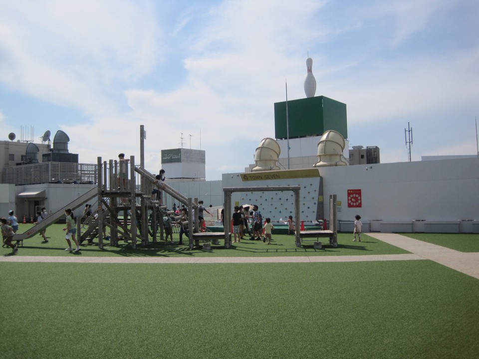 8Fの屋上庭園