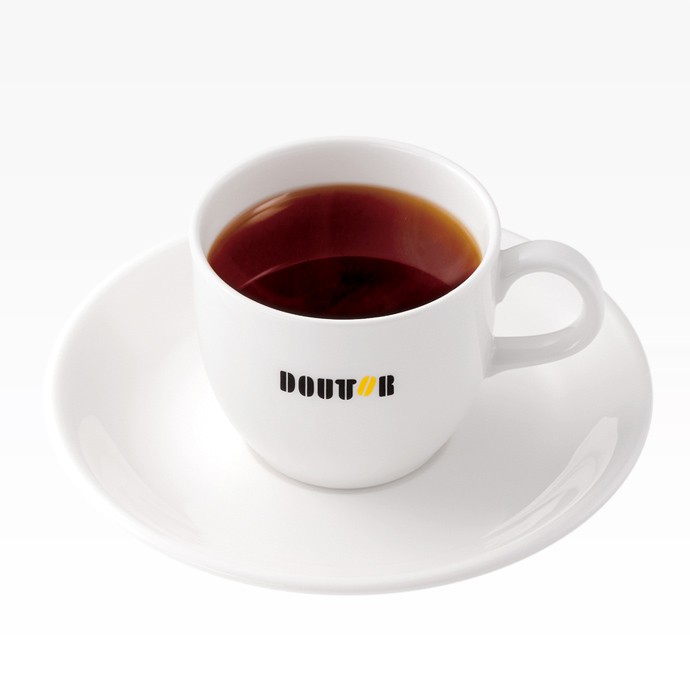 ドトールコーヒーショップのコーヒー画像。