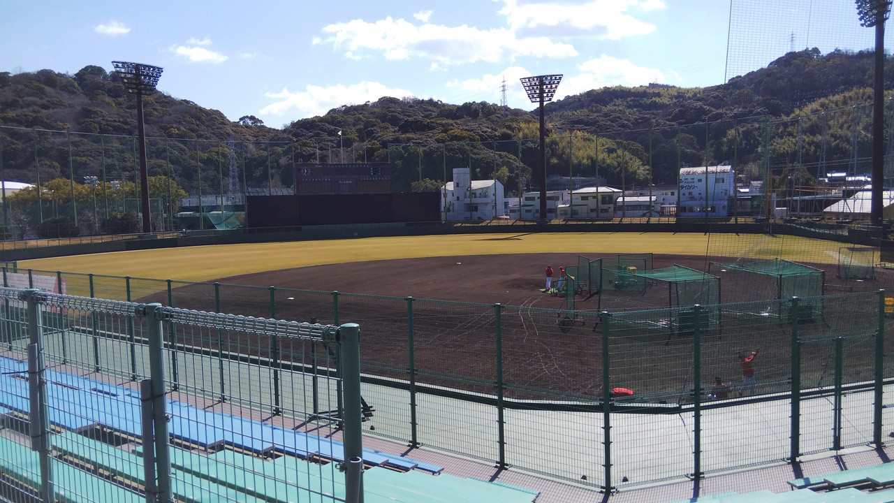 高知市野球場です。