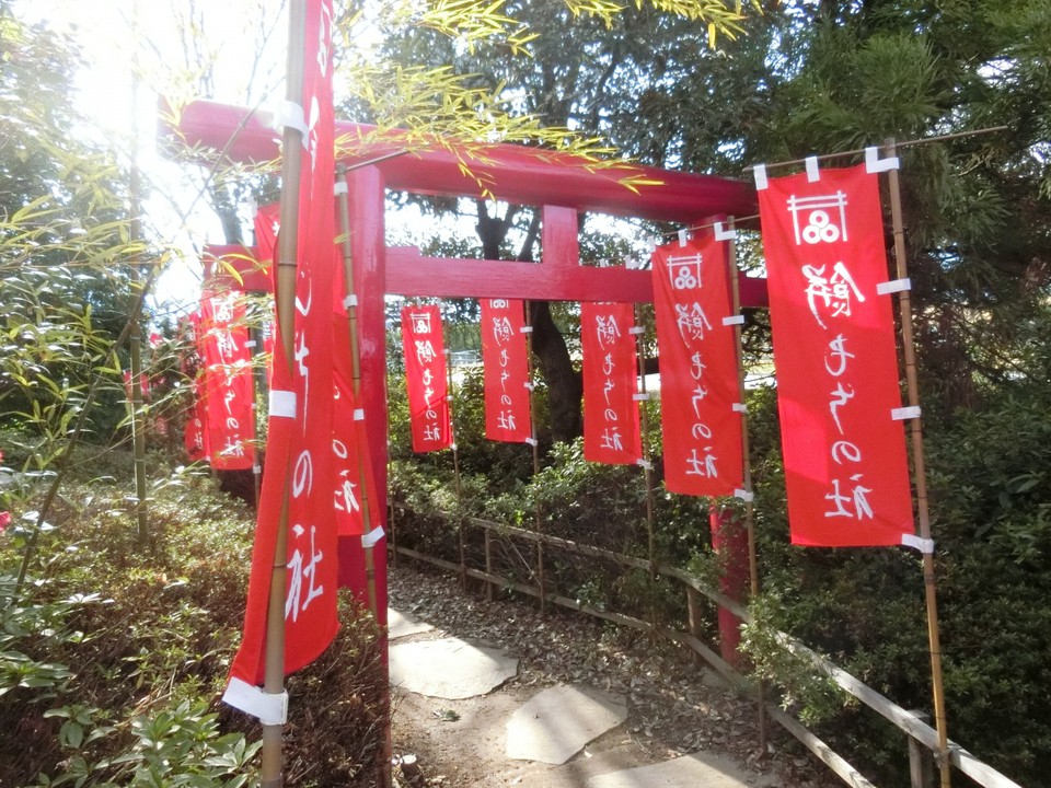 敷地内の参道を進むと・・・