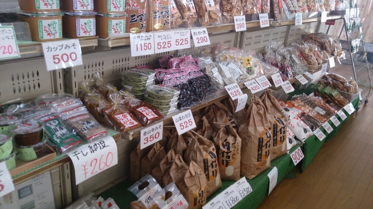 案内図です。野菜意外も売っています。