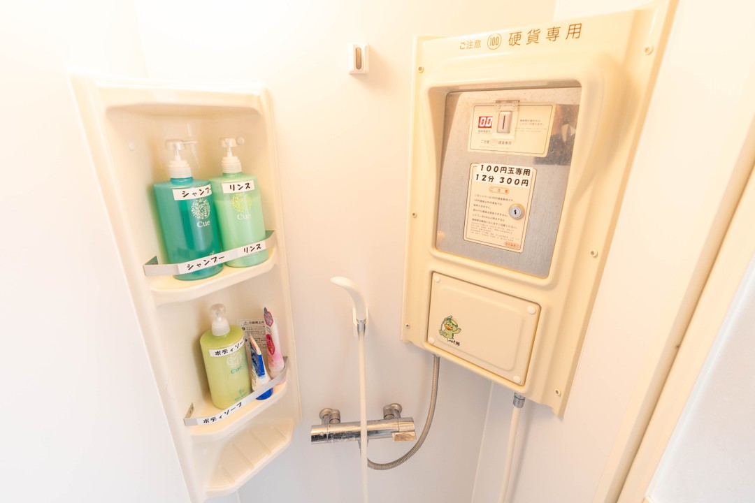 トップスカフェのシャワー