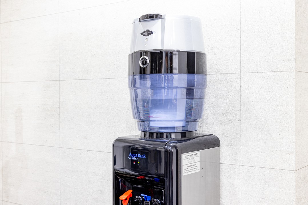 無料で飲める水素水ウォーターサーバー完備