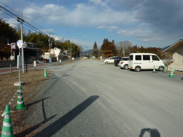 割と広い駐車場