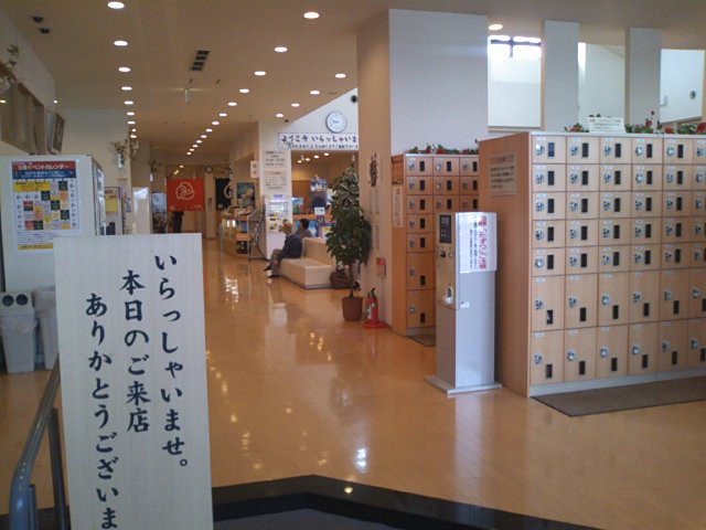 入口付近から眺めた館内の様子
