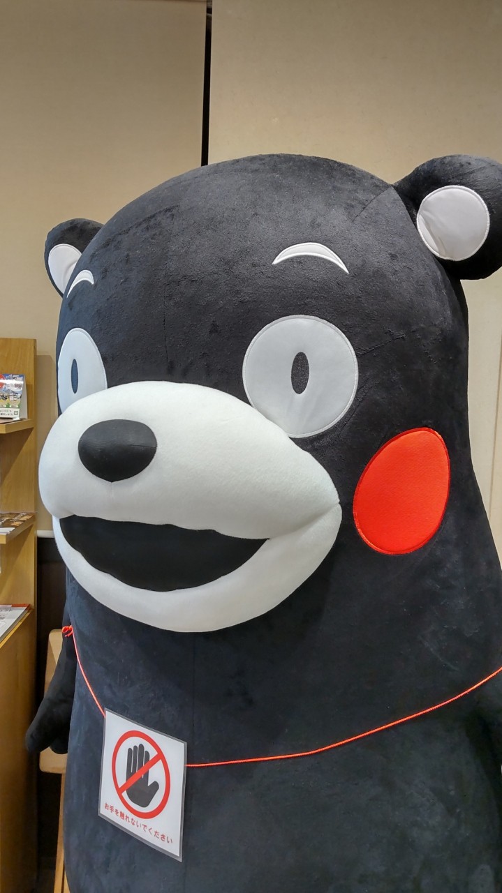 人間大のくまモン