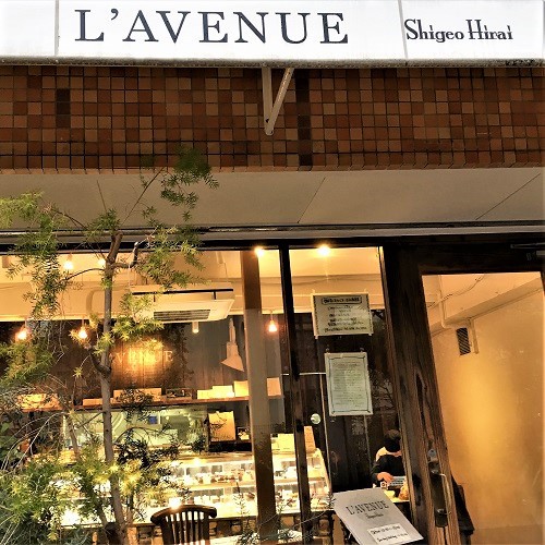 お店の入り口です。