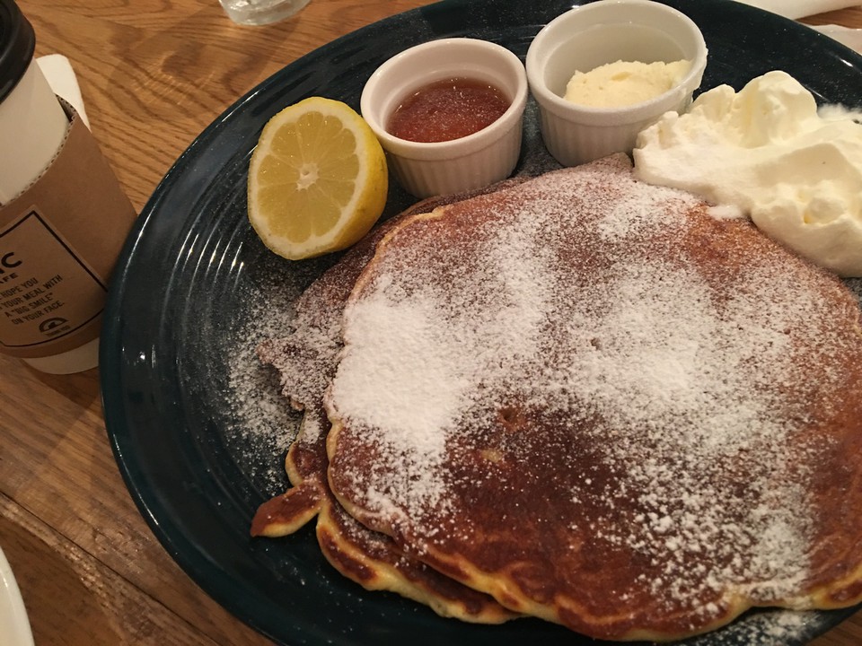 このパンケーキめちゃ美味しかった