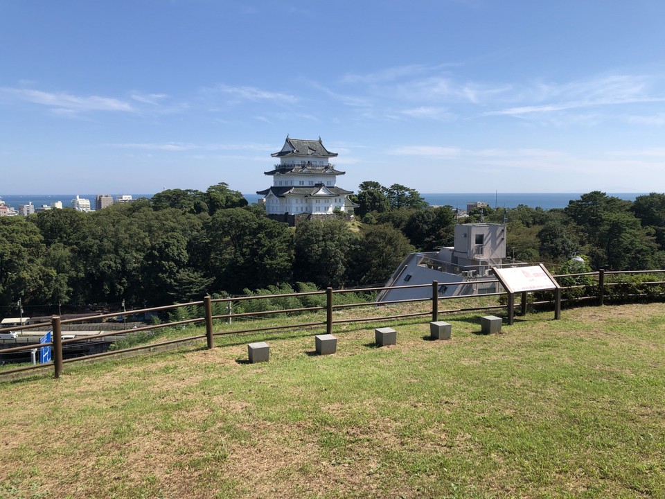 東曲輪から見た小田原城