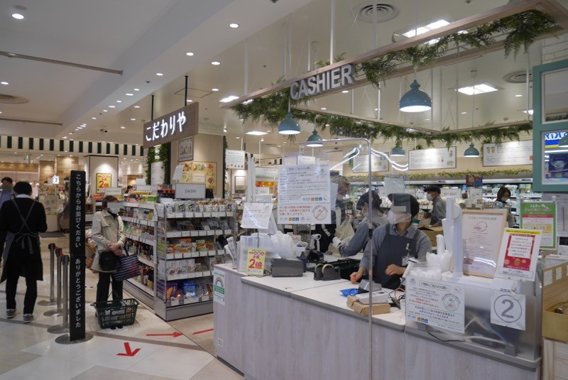 店内風景。