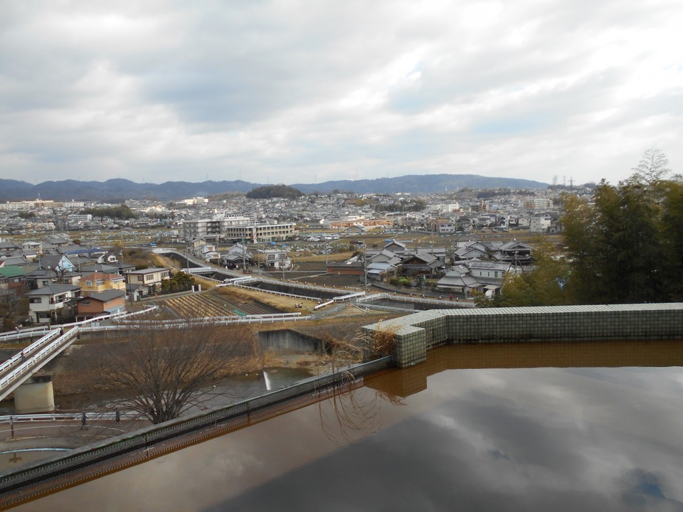 屋上からの眺めです。