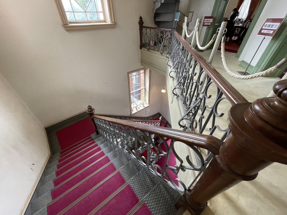 福岡市赤煉瓦文化館の内観画像。